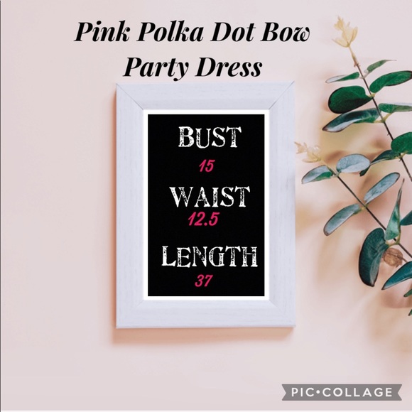 Pink Polka Dot Bow Party Dress -from ModCloth - Picture 7 of 8